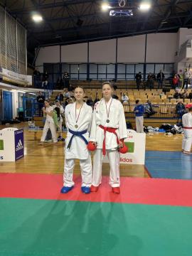 Lejla Lišinović borbe mladinke -53kg 1.mesto